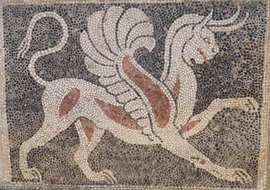 Mosaïque de griffon